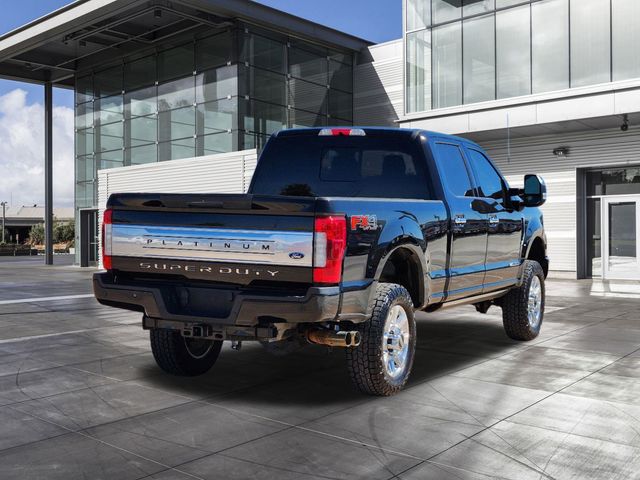 2018 Shadow Black Ford Super Duty F-350 SRW Platinum 4X4 Truck