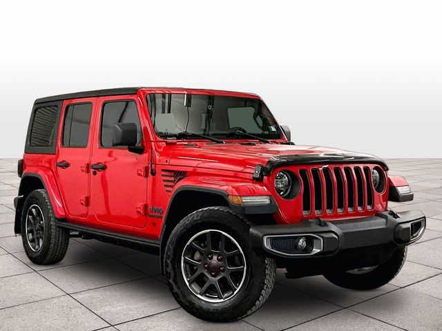 2021 Jeep Wrangler Unlimited Sport Red at Subaru and VW of Moon Township