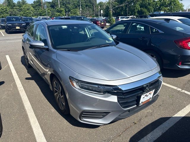 Silver 2019 Honda Insight Sedan Front-Wheel Drive Continuously Variable Transmission