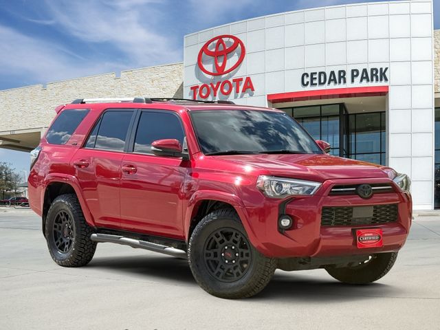 Barcelona Red Metallic 2023 Toyota 4Runner SR5 Premium RWD SUV / Crossover 4X2 5-Speed Automatic