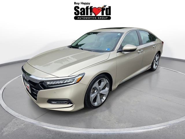 Champagne Frost Pearl 2018 Honda Accord Sedan Front-Wheel Drive Continuously Variable Transmission