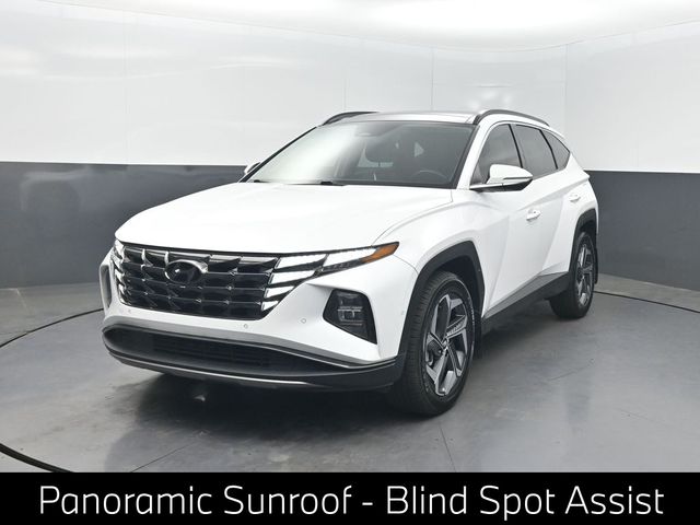 Quartz White 2022 Hyundai Tucson Hybrid SUV / Crossover All-Wheel Drive 6-Speed Automatic