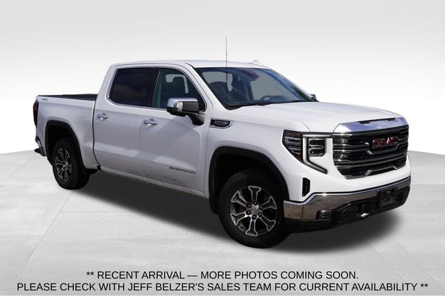 Summit White 2025 GMC Sierra 1500 Pickup Truck Four-Wheel Drive Automatic