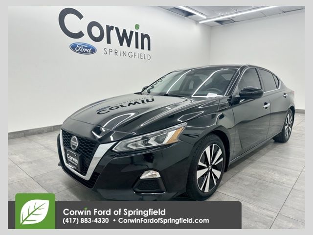 Super Black Clearcoat 2021 Nissan Altima 2.5 SV FWD Sedan Front-Wheel Drive Continuously Variable Transmission
