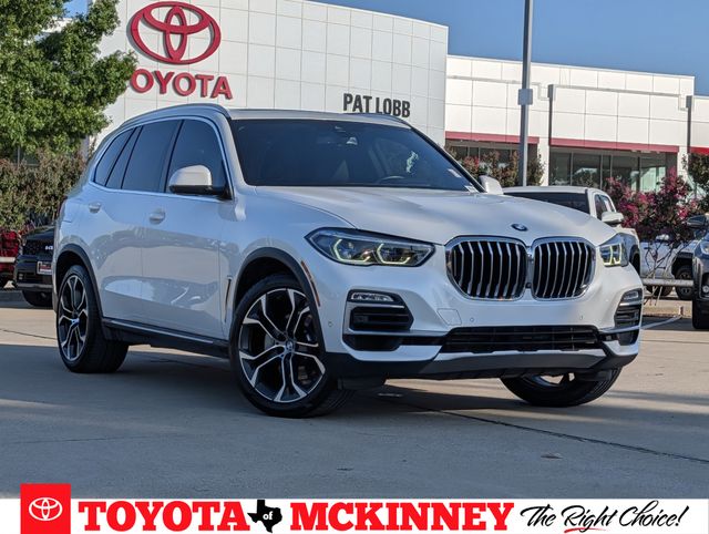 White Metallic 2020 BMW X5 SUV / Crossover All-Wheel Drive 8-Speed Automatic