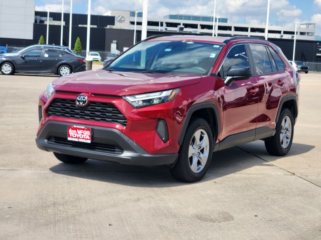 2025 Toyota RAV4 Hybrid LE Red at Classic Elite Chevrolet Sugar Land