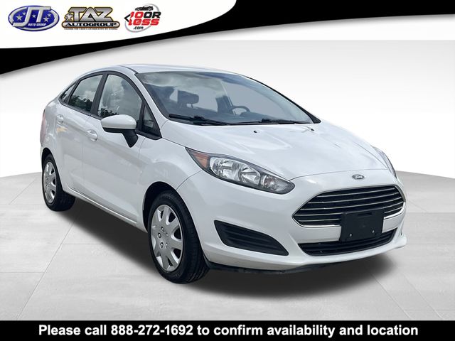 Oxford White 2019 Ford Fiesta S FWD Sedan Front-Wheel Drive 6-Speed Automatic