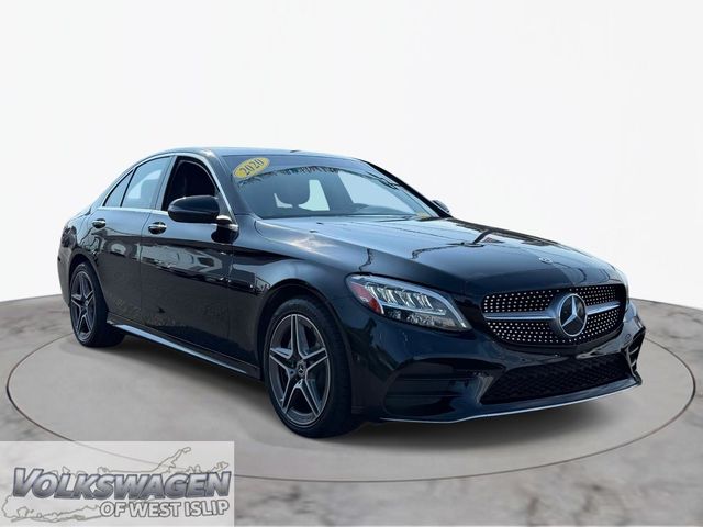 Obsidian Black Metallic 2020 Mercedes-Benz C-Class Sedan All-Wheel Drive 9-Speed Automatic