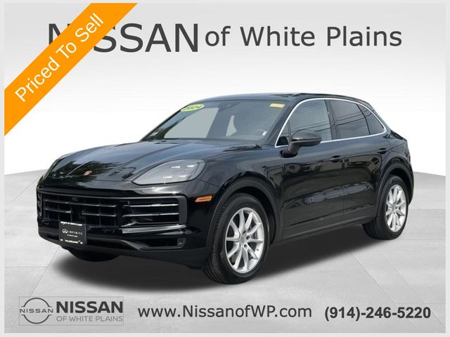 Black 2024 Porsche Cayenne AWD SUV / Crossover All-Wheel Drive 8-Speed Automatic