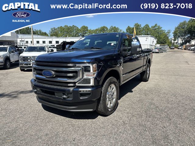 Used 2022 Blue Ford Platinum image 4