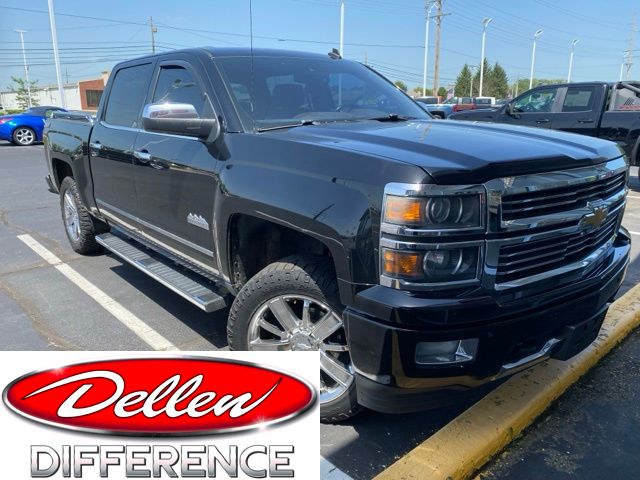 Black 2014 Chevrolet Silverado 1500 Pickup Truck Four-Wheel Drive 6-Speed Automatic Overdrive