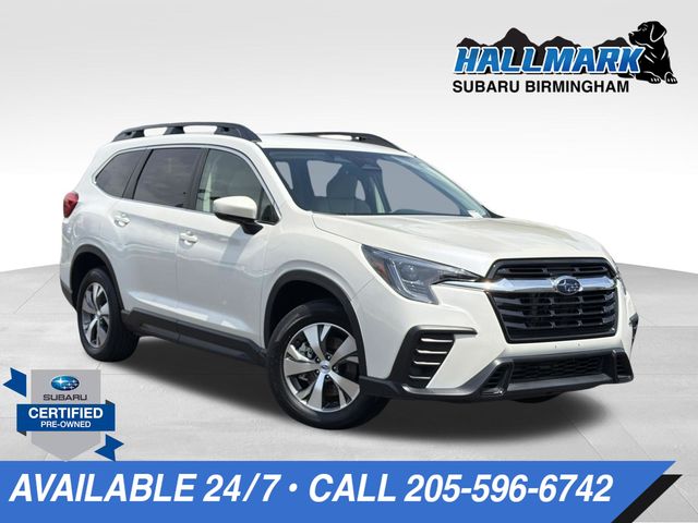 Crystal White Pearl 2025 Subaru Ascent SUV / Crossover All-Wheel Drive Continuously Variable Transmission