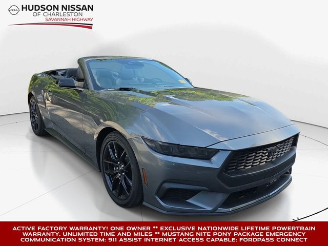 Gray Metallic 2025 Ford Mustang Convertible Rear-Wheel Drive Automatic