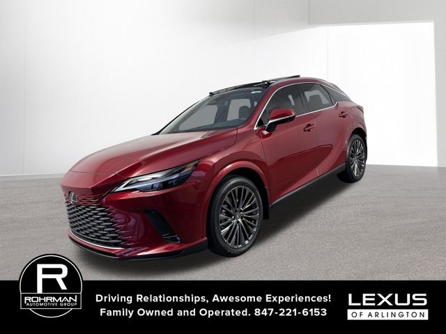 Matador Red Mica 2026 Lexus RX Hybrid 350h Luxury AWD SUV / Crossover All-Wheel Drive Continuously Variable Transmission