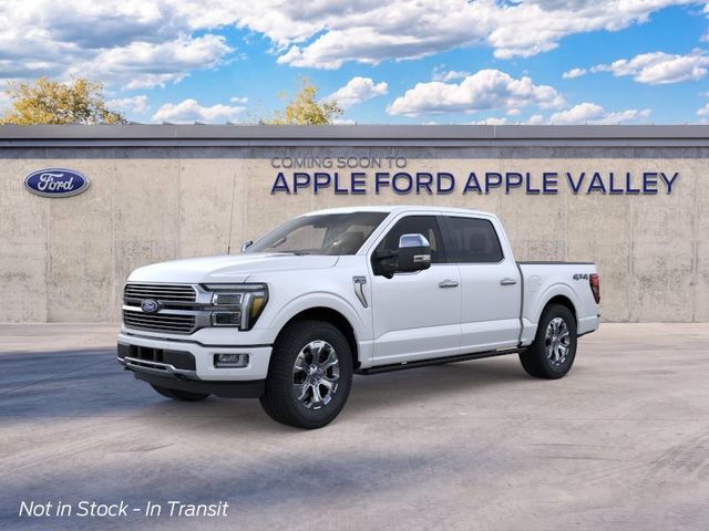 White Metallic 2026 Ford F-150 Pickup Truck Four-Wheel Drive Automatic