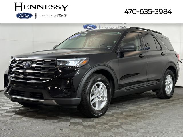 Black Metallic 2026 Ford Explorer SUV / Crossover Rear-Wheel Drive Automatic