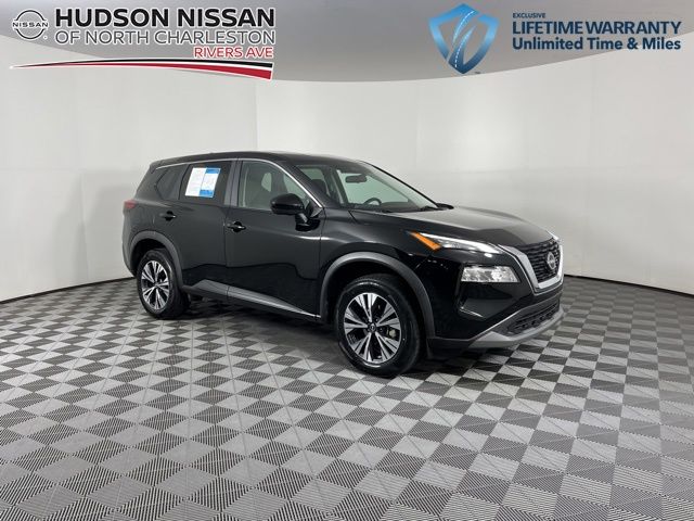 2023 Super Black Nissan Rogue SV SUV