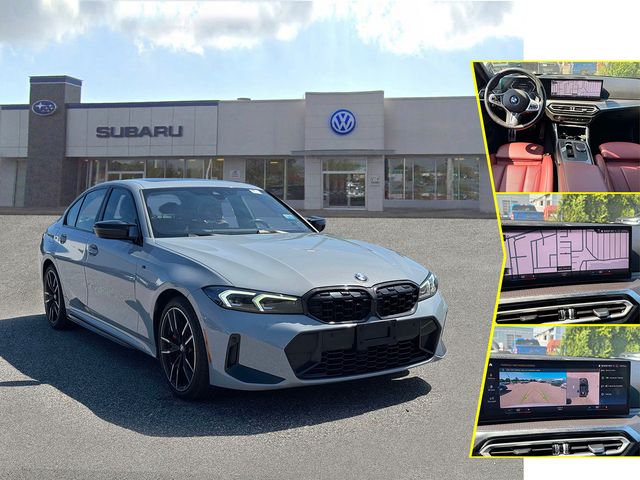 Brooklyn Gray Metallic 2024 BMW 3 Series Sedan All-Wheel Drive 8-Speed Automatic