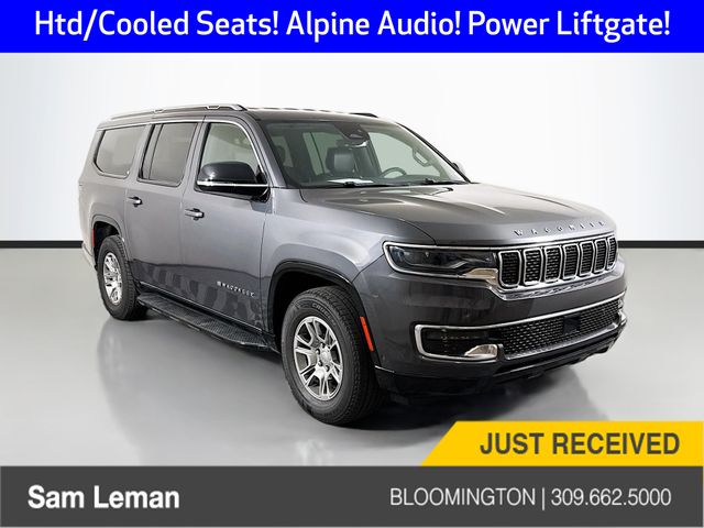 Baltic Gray Metallic Clearcoat 2023 Jeep Wagoneer L SUV / Crossover Four-Wheel Drive 8-Speed Automatic