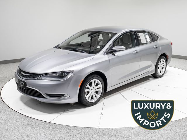 Billet Silver Metallic Clearcoat 2016 Chrysler 200 Limited Sedan FWD Sedan Front-Wheel Drive 9-Speed Automatic