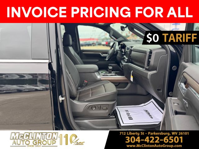 2025 Black Chevrolet Silverado 1500 High Country 4X4 Truck