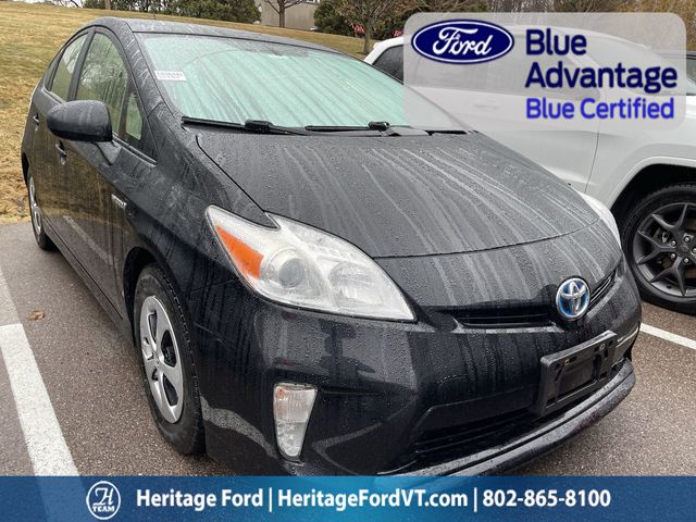 Black 2015 Toyota Prius Four Hatchback Front-Wheel Drive Continuously Variable Transmission