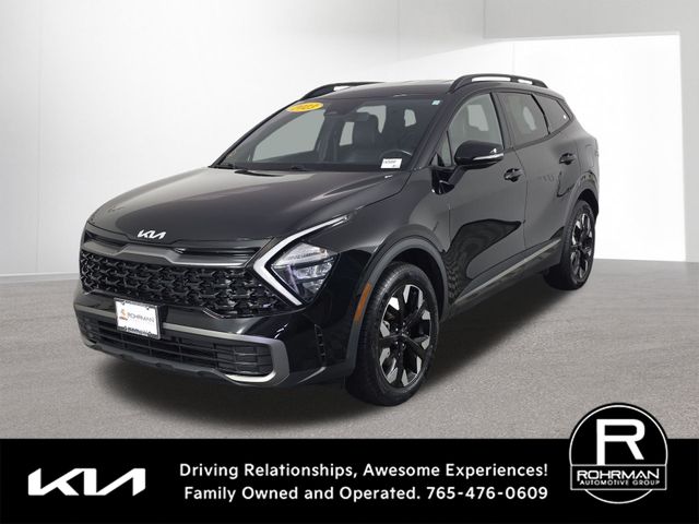 Ebony Black 2023 Kia Sportage SUV / Crossover All-Wheel Drive 8-Speed Automatic