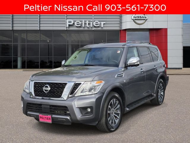 Gray (Gun Metallic) 2020 Nissan Armada SL RWD SUV / Crossover 4X2 7-Speed Automatic