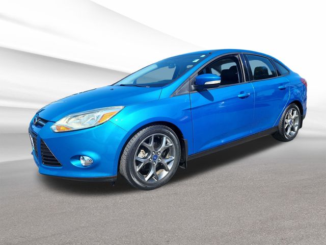 Blue Candy 2014 Ford Focus Sedan Front-Wheel Drive 6-Speed Automatic