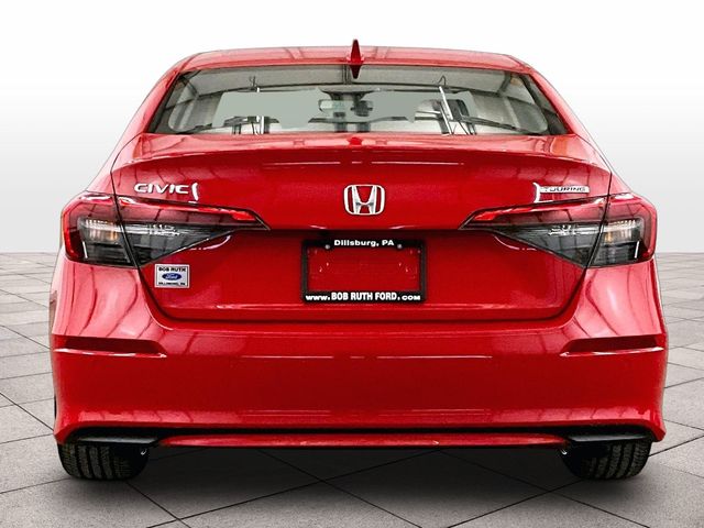 2024 Honda Civic Touring Red at Honda North