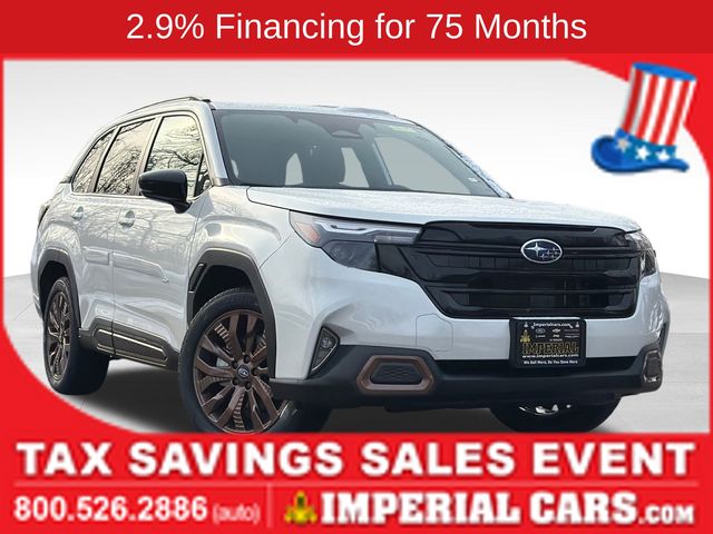 Crystal White Pearl 2026 Subaru Forester SUV / Crossover All-Wheel Drive Continuously Variable Transmission