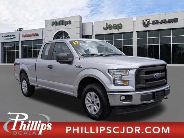 Ingot Silver Metallic 2017 Ford F-150 Pickup Truck Four-Wheel Drive 6-Speed Automatic