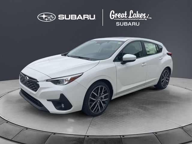 Crystal White 2026 Subaru Impreza Wagon All-Wheel Drive Continuously Variable Transmission