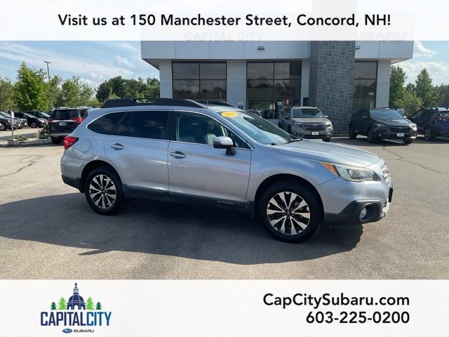 Ice Silver Metallic 2015 Subaru Outback Wagon All-Wheel Drive Continuously Variable Transmission