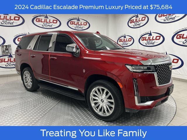 Radiant Red Tintcoat 2024 Cadillac Escalade SUV / Crossover Rear-Wheel Drive Automatic