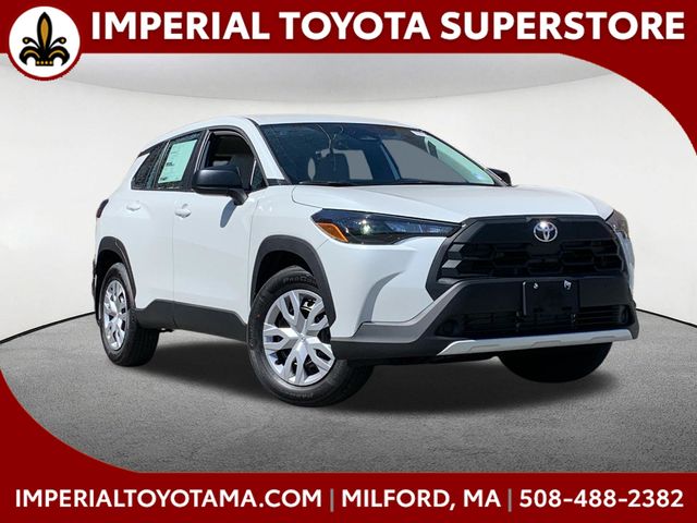 White (WIND CHILL PEARL) 2026 Toyota Corolla Cross L AWD SUV / Crossover All-Wheel Drive Continuously Variable Transmission