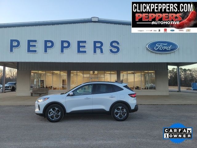 Silver Metallic 2025 Ford Escape Hybrid ST-Line Select AWD SUV / Crossover All-Wheel Drive Continuously Variable Transmission