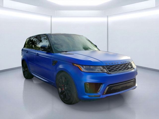 Blue 2022 Land Rover Range Rover Sport SUV / Crossover All-Wheel Drive 8-Speed Automatic