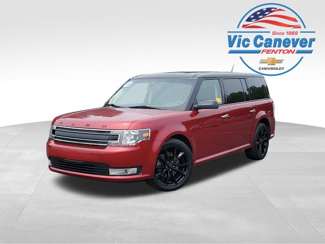 Ruby Red Metallic 2018 Ford Flex SUV / Crossover Front-Wheel Drive 6-Speed Automatic