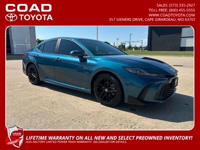 Ocean Gem 2025 Toyota Camry Sedan Front-Wheel Drive Continuously Variable Transmission
