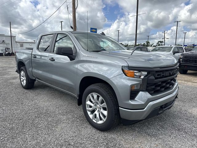 2026 Chevrolet Silverado 1500 Custom Gray at Ross Downing Chevrolet