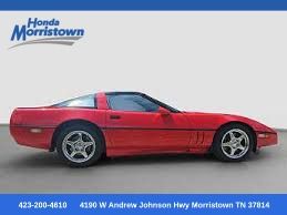 Red 1990 Chevrolet Corvette Coupe RWD Coupe Rear-Wheel Drive