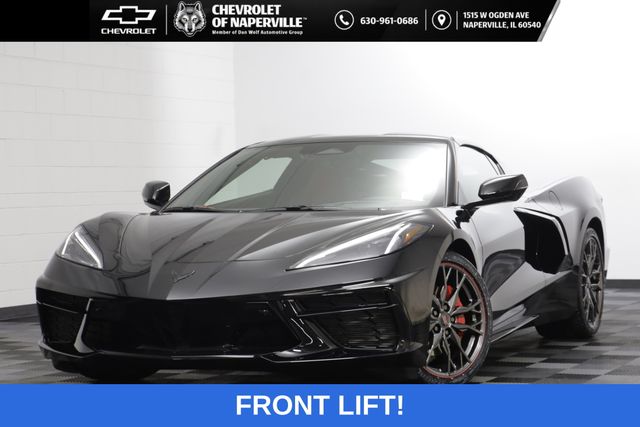 Black 2026 Chevrolet Corvette Coupe Rear-Wheel Drive 8-Speed Dual Clutch