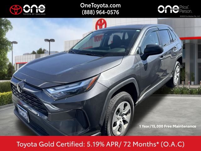 Magnetic Gray Metallic 2024 Toyota RAV4 SUV / Crossover All-Wheel Drive 8-Speed Automatic