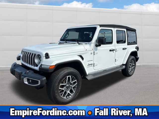 Bright White Clearcoat 2024 Jeep Wrangler SUV / Crossover Four-Wheel Drive 8-Speed Automatic