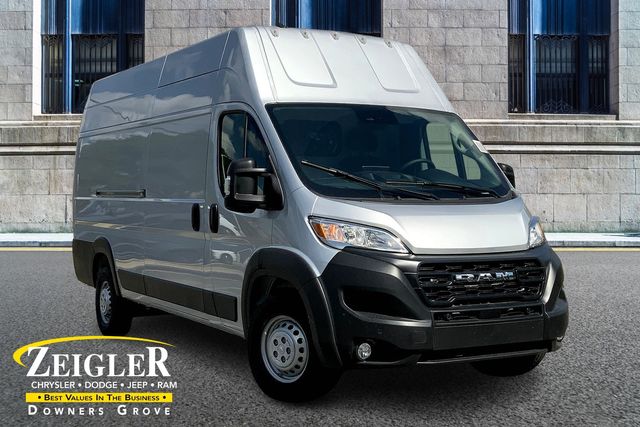 Bright Silver Clearcoat Metallic 2025 RAM ProMaster Van 9-Speed Automatic