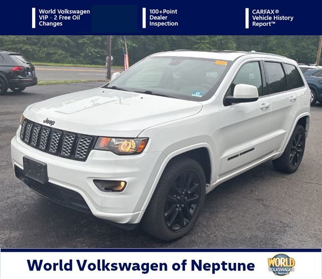 Bright White Clearcoat 2020 Jeep Grand Cherokee SUV / Crossover Four-Wheel Drive 8-Speed Automatic