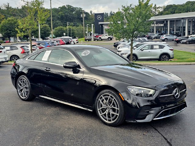 Black 2021 Mercedes-Benz E-Class Coupe All-Wheel Drive 9-Speed Automatic