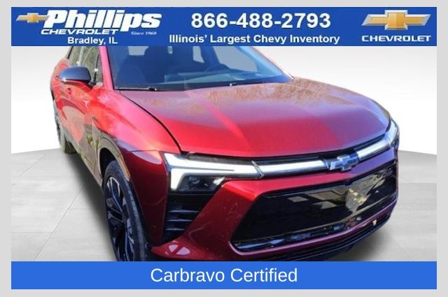 Radiant Red Tintcoat 2025 Chevrolet Blazer EV SUV / Crossover All-Wheel Drive 1-Speed Automatic