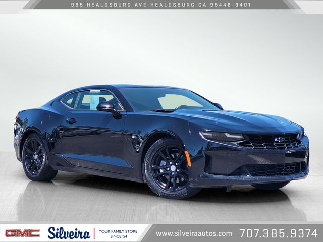 Black 2021 Chevrolet Camaro Coupe Rear-Wheel Drive 8-Speed Automatic